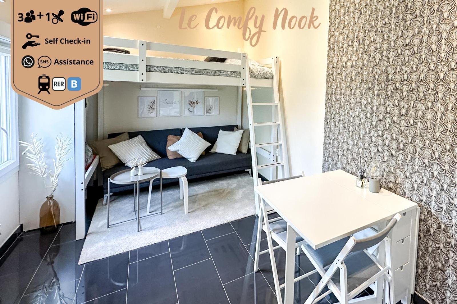 Le Comfy Nook - Tiny House Paris Cdg Disneyland Villeparisis Exterior foto